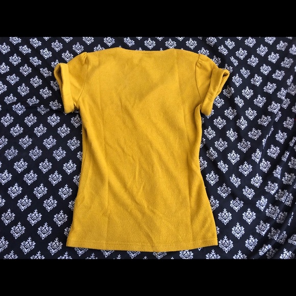 Sourpuss Mustard Top - Picture 2 of 3